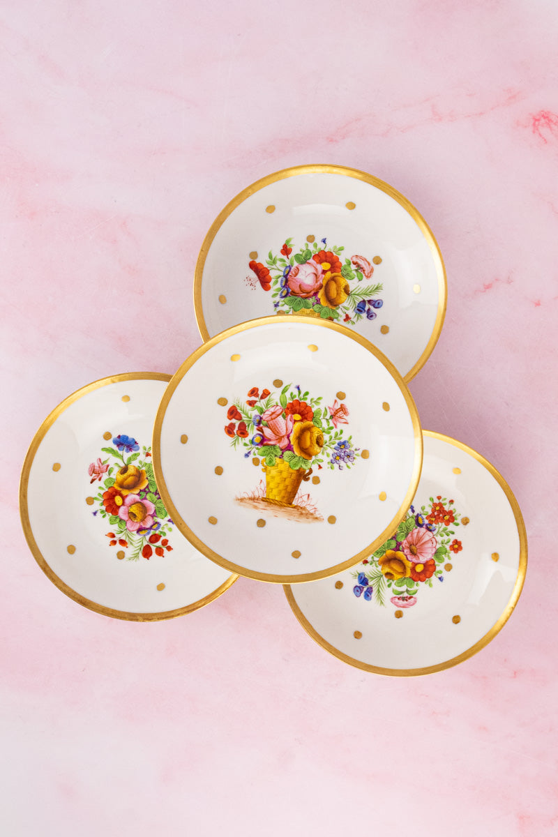 Antique French China for 4 - Prices Vary