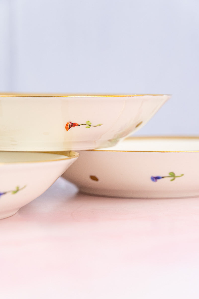 Antique French China for 4 - Prices Vary
