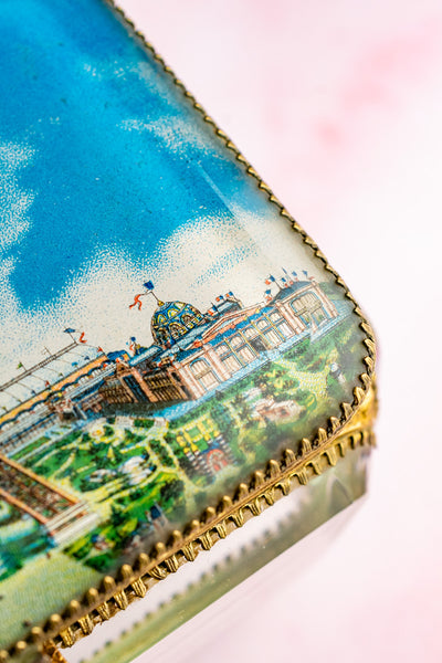 Antique French Eiffel Tower Jewelry Box
