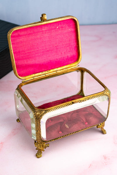 Antique French Eiffel Tower Jewelry Box