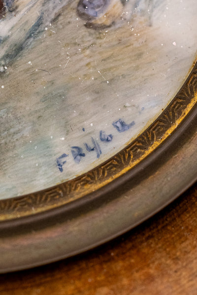 Antique French Framed Miniature Portraits