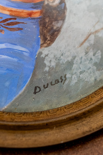 Antique French Framed Miniature Portraits