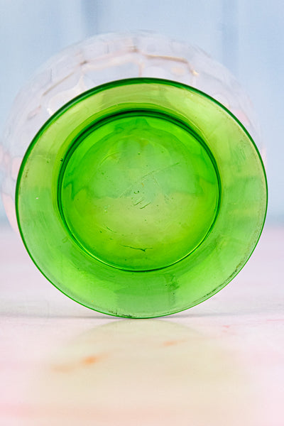Antique French Green Glass Aperitif Set