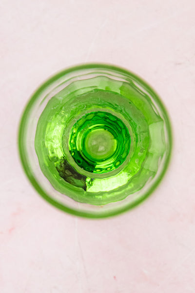 Antique French Green Glass Aperitif Set