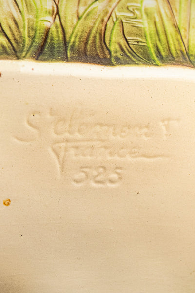 Antique French Majolica Jardinère