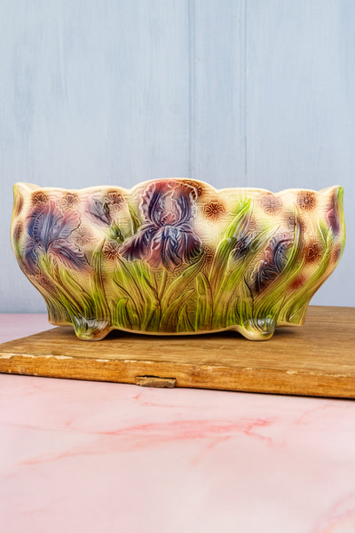 Antique French Majolica Jardinère