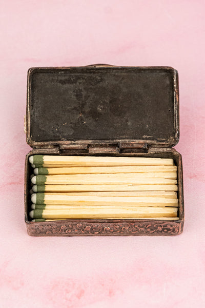 Antique French Match Safe