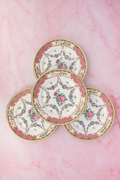 Antique Samson, Edmé et Cie Plates - Set of 4