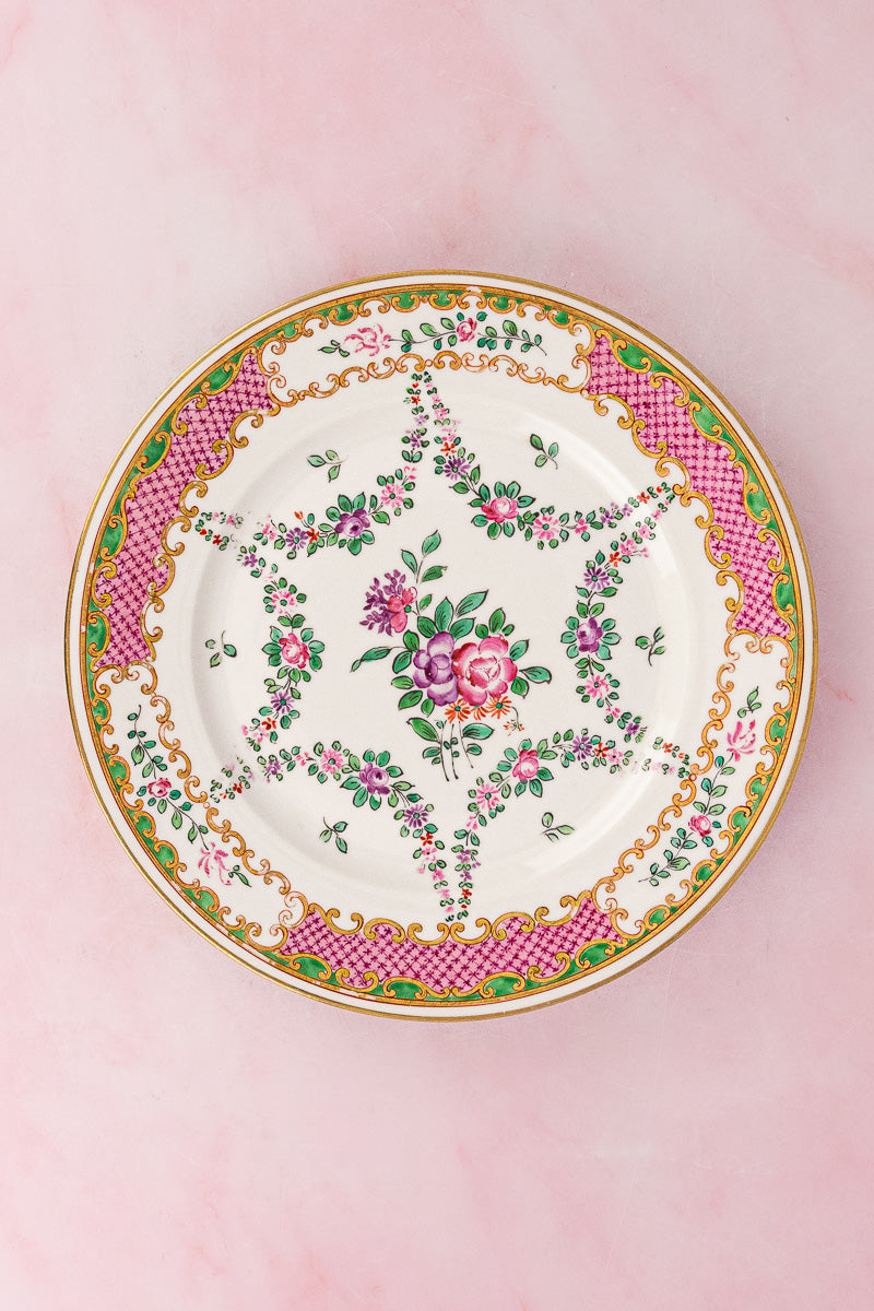 Antique Samson, Edmé et Cie Plates - Set of 4