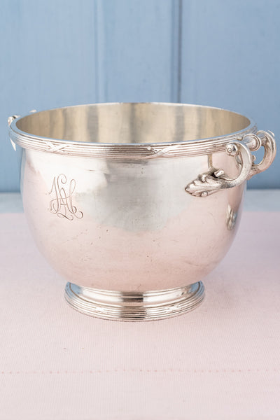 Antique French Silverplate Christofle Bowl