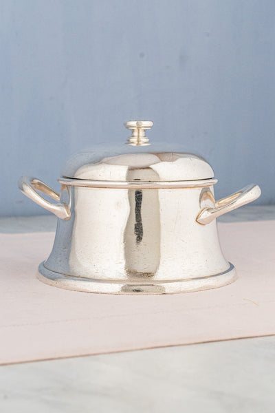 Antique French Silverplate Christofle Sugar Bowl
