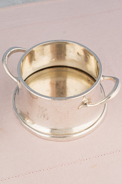 Antique French Silverplate Christofle Sugar Bowl