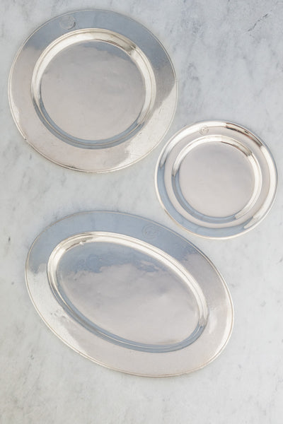 Antique French Silverplate Oceanliner Tray