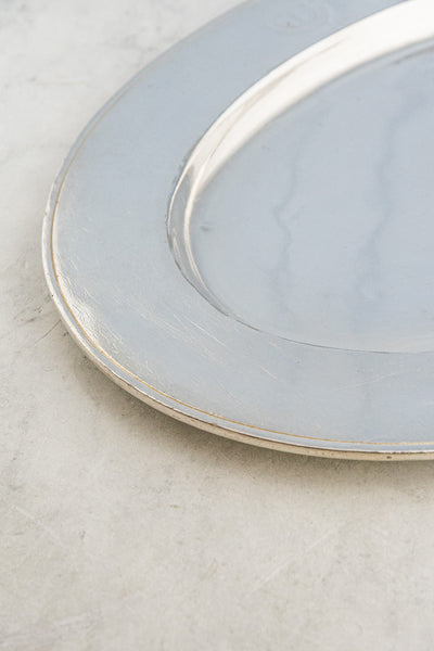 Antique French Silverplate Oceanliner Tray