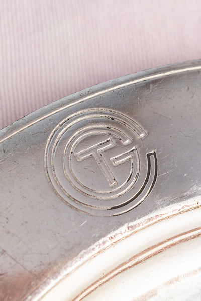 Antique French Silverplate Oceanliner Tray