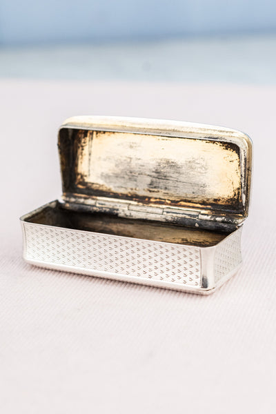 Antique French Sterling Snuff Box