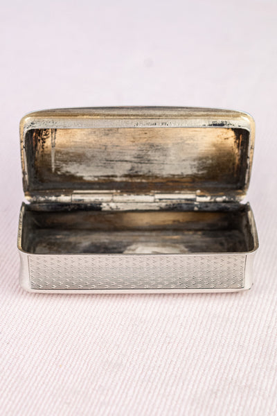 Antique French Sterling Snuff Box