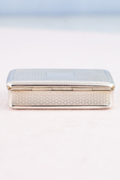 Antique French Sterling Snuff Box