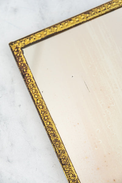 Antique French Trifold Mirror