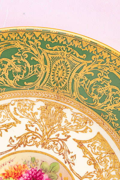 Antique Handpainted Royal Worcester Cabinet Plate