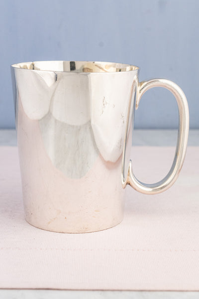 Antique Hotel Victoria Silverplate Tankard