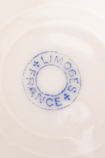 Antique Limoges Fish Service For 8