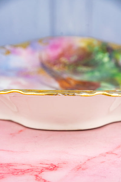 Antique Limoges Hand-Painted Pheasant Platter