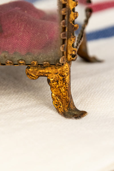 Antique Lourdes Jewelry Box