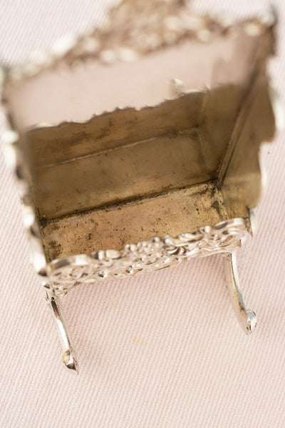 Antique Art Nouveau Silverplate Card Holder