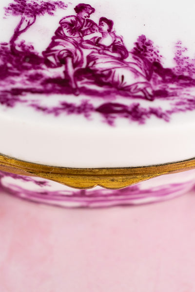 Antique Meissen Porcelain Box