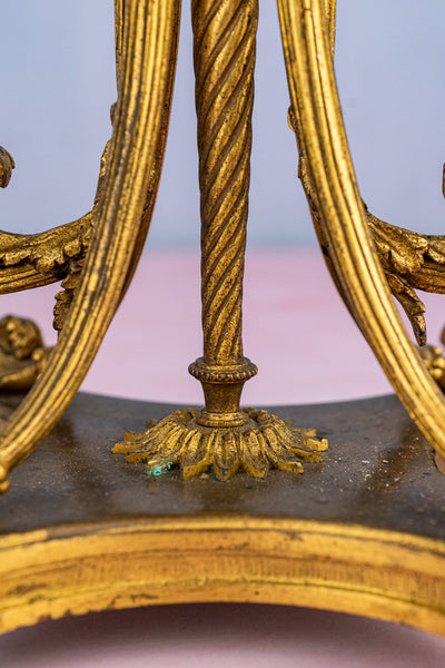 Antique Napoleon III Gilt Candelabra