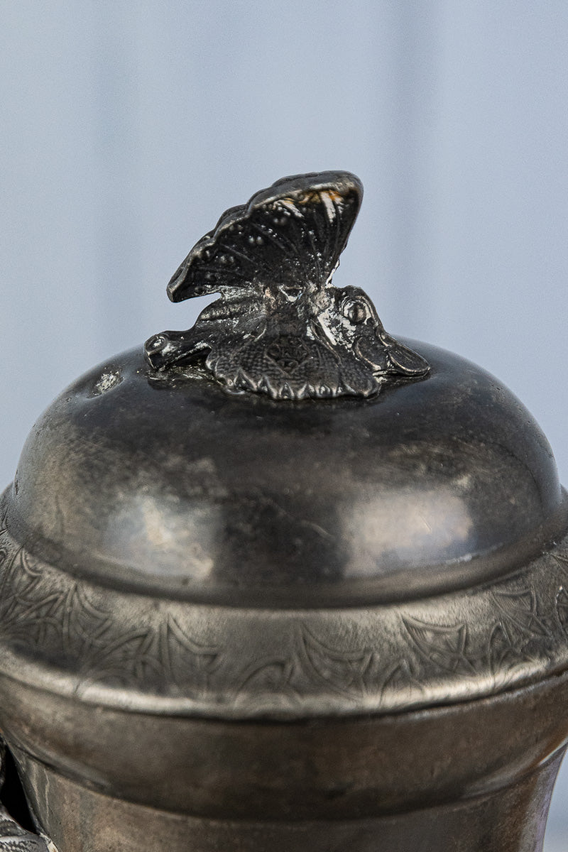 Antique English Pewter Coffeepot