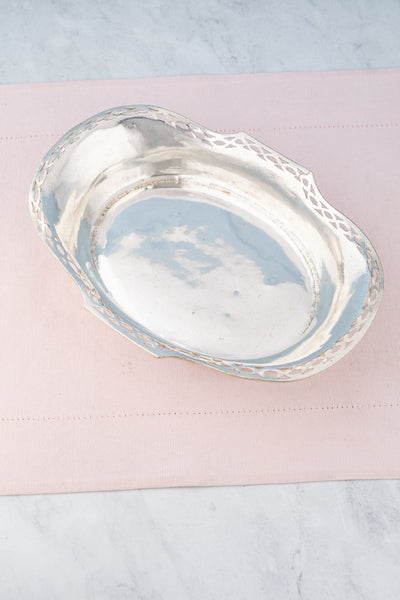 Antique Piccadilly Hotel London Silverplate Dish