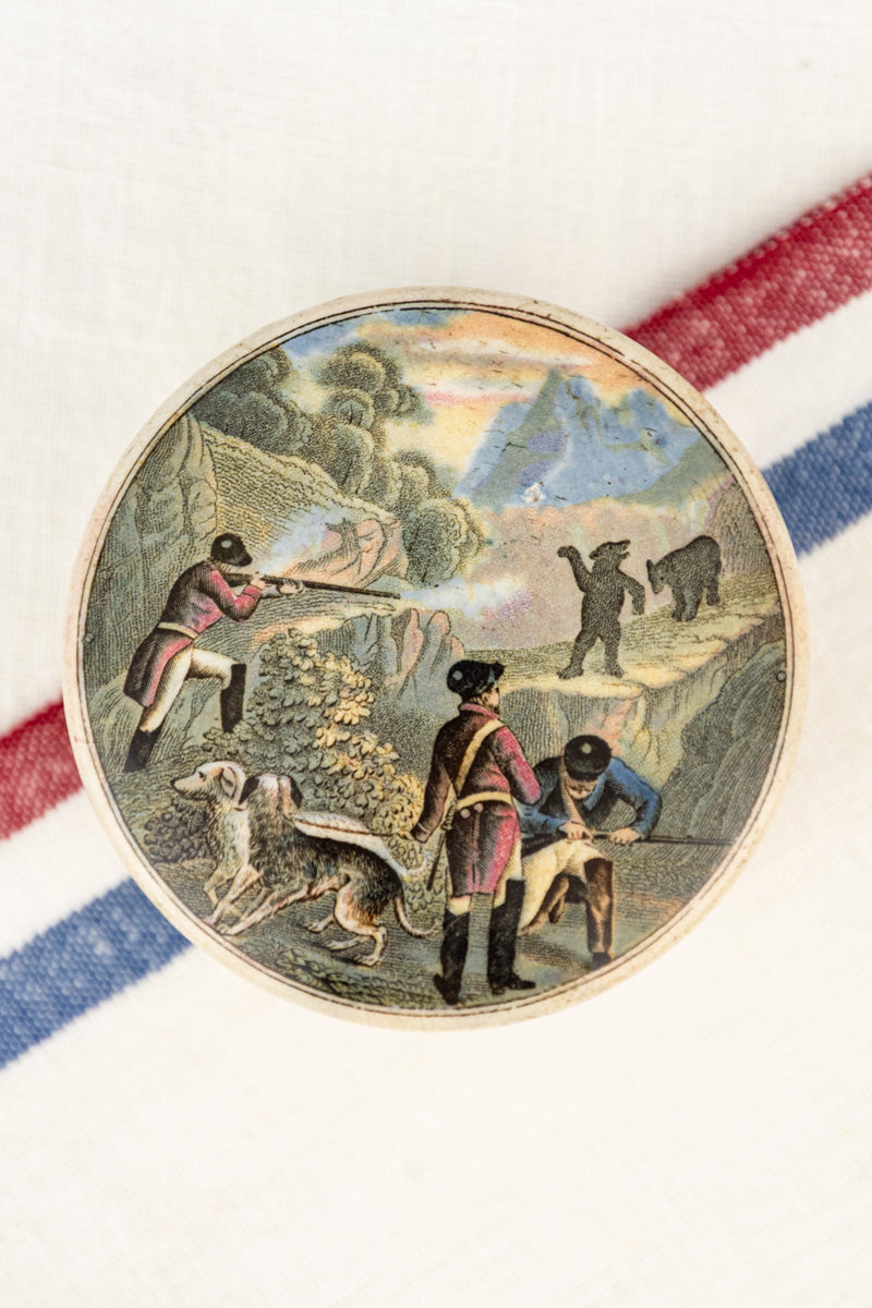 Antique Prattware Box, image 1 of 9