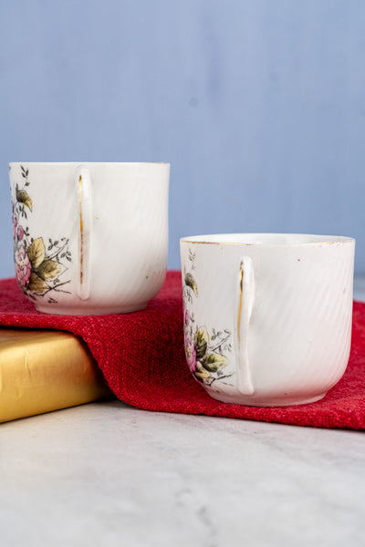 Antique Queen Victoria 1897 Diamond Jubilee Cup Pair