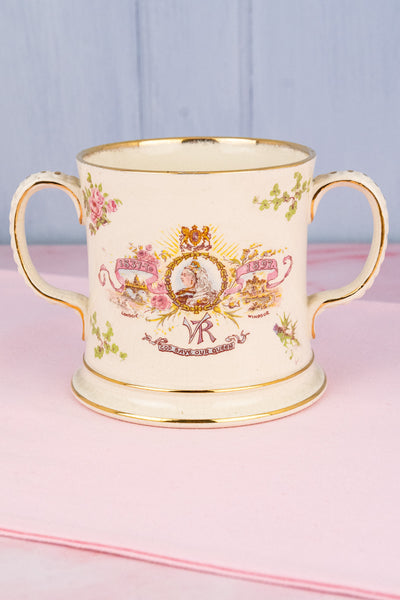 Antique Queen Victoria Diamond Jubilee Loving Cup
