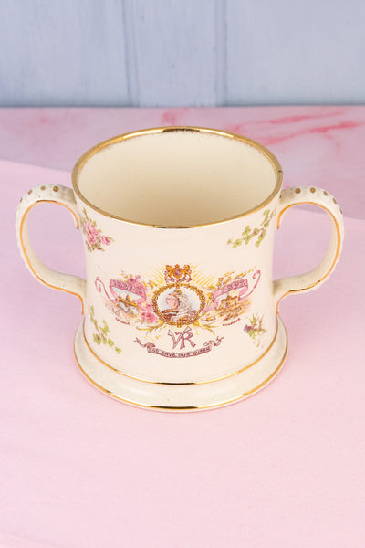 Antique Queen Victoria Diamond Jubilee Loving Cup