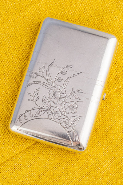 Imperial Russian Silver Cigarette Case