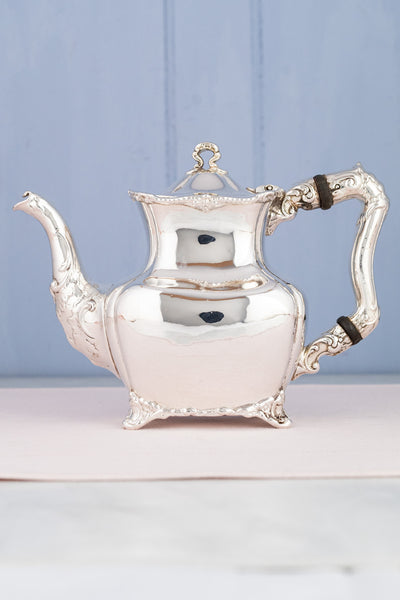 Antique Silverplate Ten Eyck Hotel Teapot