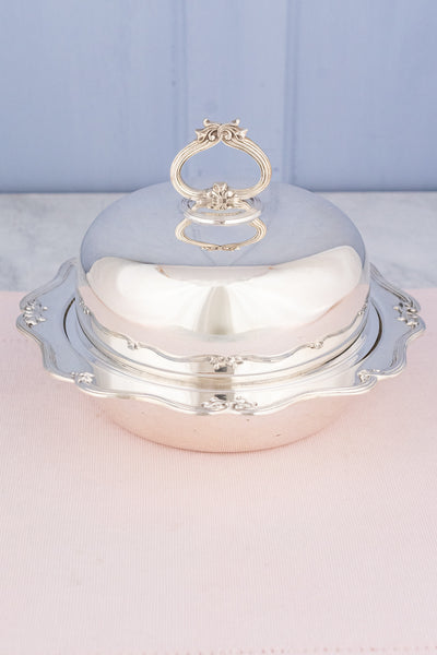 Antique Silverplate 1911 White Star Line Covered Dish