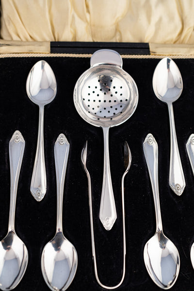 Antique Silverplate Afternoon Tea Cutlery - Service for 6