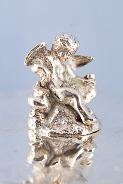 Antique Silverplate Biscuit Box