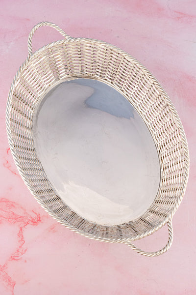 Antique Silverplate Bread Basket