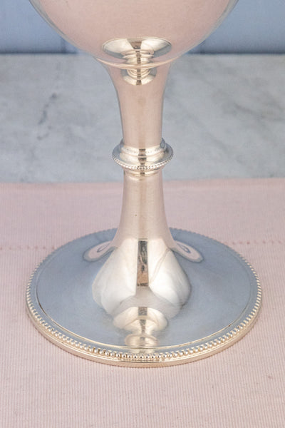 Antique Silverplate English Shooting Trophy