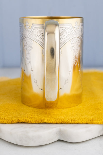 Antique Silverplate English Tankard Trophy