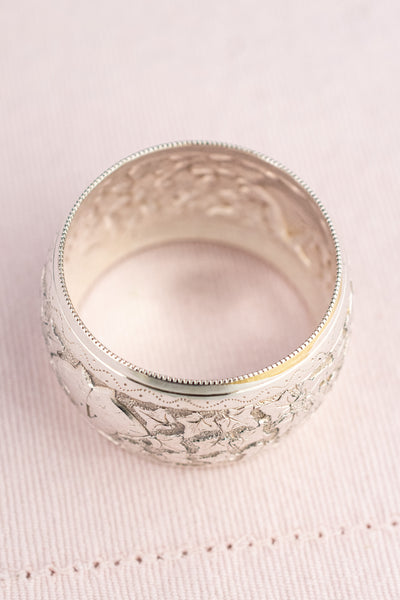 Antique Silverplate Napkin Rings in Presentation Box - Set of 6