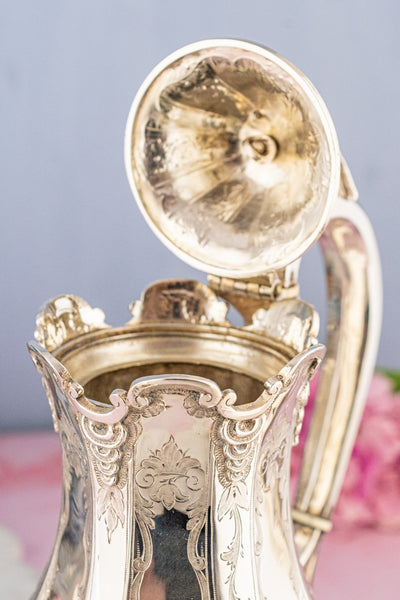 Antique Silverplate Tea & Coffee Service - 4 pieces