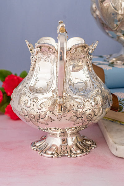 Antique Silverplate Tea & Coffee Service - 4 pieces