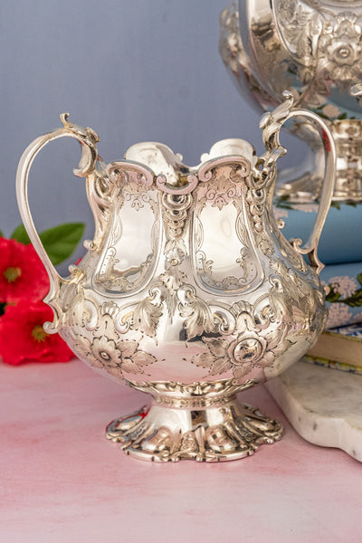 Antique Silverplate Tea & Coffee Service - 4 pieces