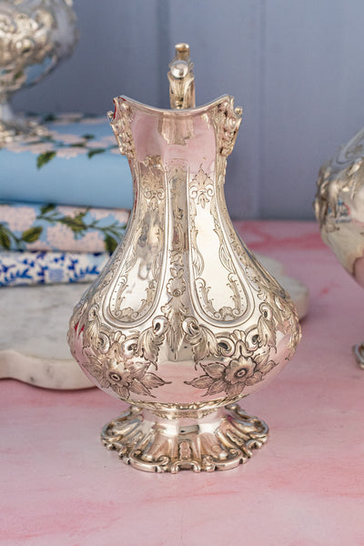 Antique Silverplate Tea & Coffee Service - 4 pieces